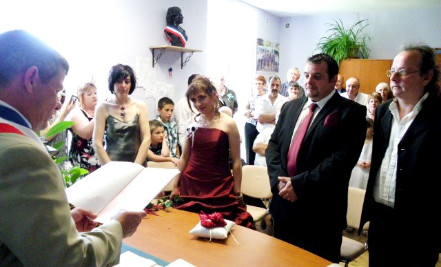 le mariage de virginie et de frédéric